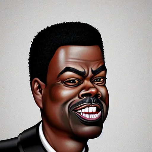 Image similar to chris rock caricature by tiago hoisel