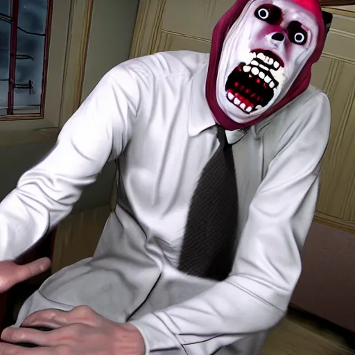 Prompt: Jerma985 creepy horror game