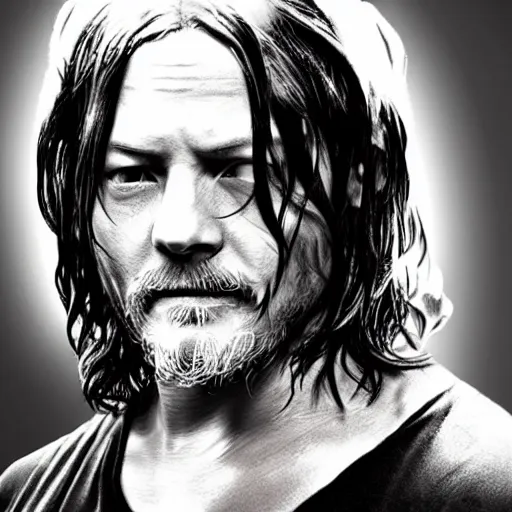 Image similar to Norman Reedus as Jesus