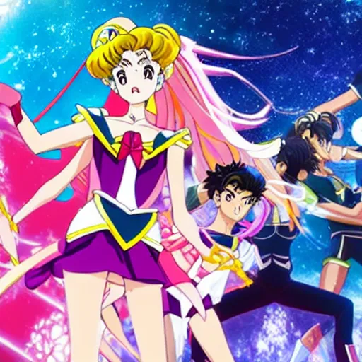 Image similar to sailor moon eternal is a japanese animated action fantasy film