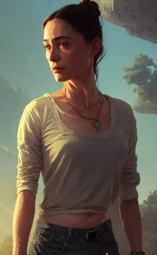 Prompt: highly detailed portrait young claire forlani in gta v, stephen bliss, unreal engine, fantasy art by greg rutkowski, loish, rhads, ferdinand knab, makoto shinkai and lois van baarle, ilya kuvshinov, rossdraws, tom bagshaw, global illumination, radiant light, detailed and intricate environment