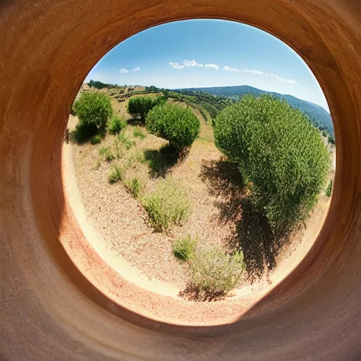 Prompt: ''a 1980s summer in southern france, under olive trees, valley in the distance, 35 mm Kodakchrome, film, realistic'' H- 360 W- 240