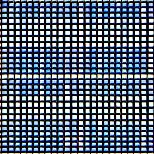 Prompt: rhythmical ornament black blue white squares grid pattern structure perfectly aligned visual techno music