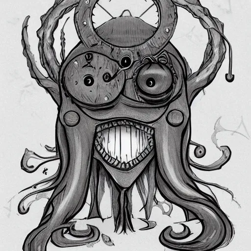 Prompt: dnd beholder by frank