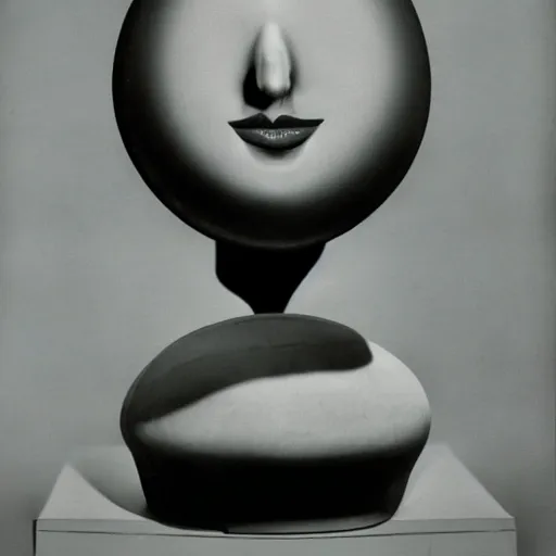 Image similar to The ‘Naive Oculus’ by Man Ray, auction catalogue photo, private collection, colourised