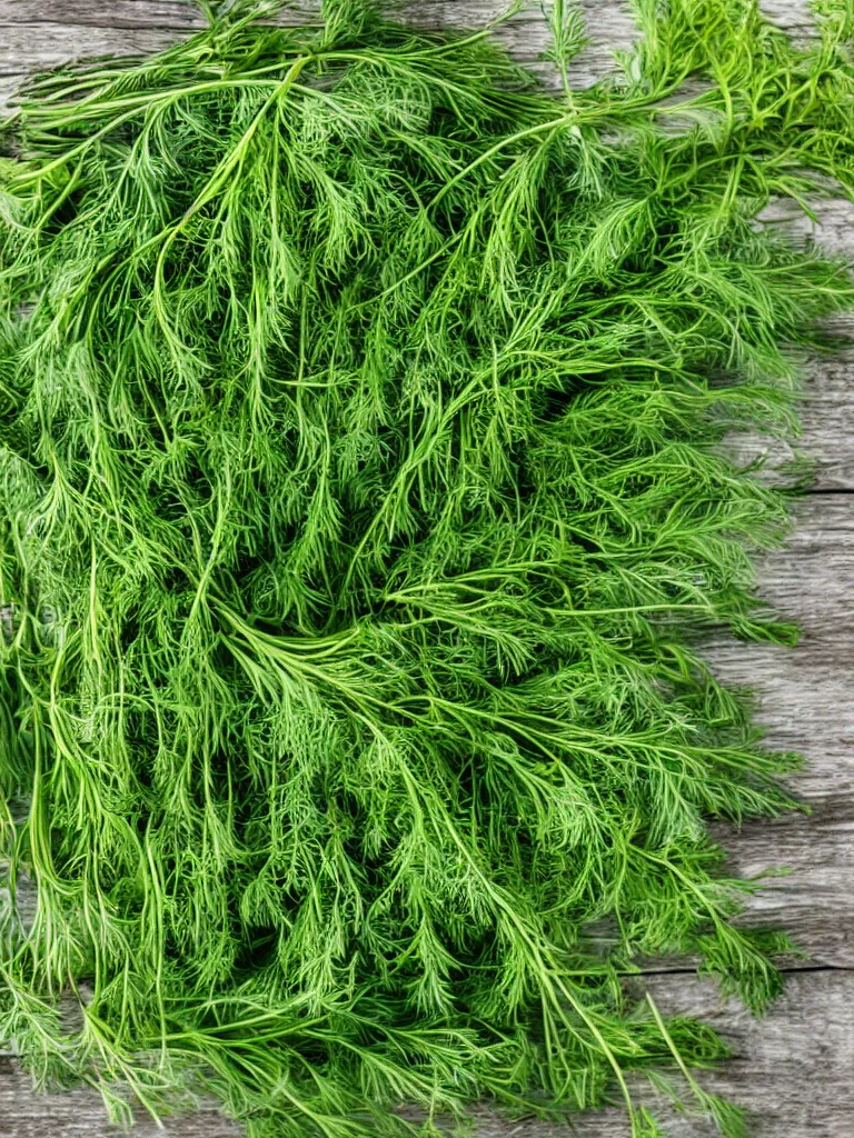 Prompt: photorealistic fresh dill, basil, and rosemary, farmer's market setting, vivid colors, soft lighting, atmospheric, cinematic, 8k