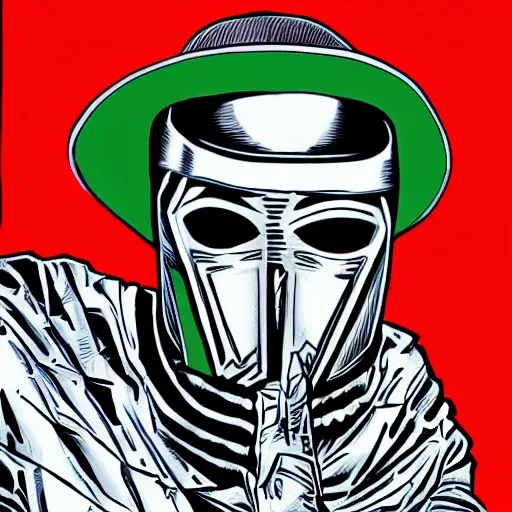 Image similar to mf doom