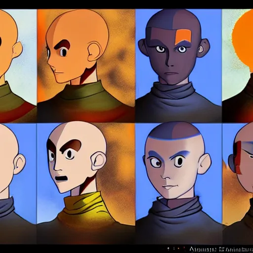 Image similar to avatar aang