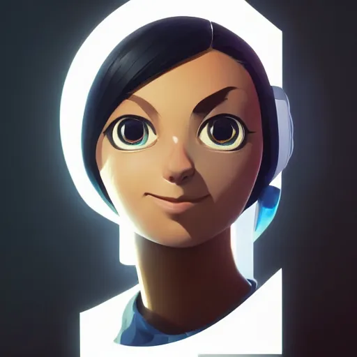 Image similar to face icon stylized minimalist sony playstation, loftis, cory behance hd by jesper ejsing, by rhads, makoto shinkai and lois van baarle, ilya kuvshinov, rossdraws global illumination