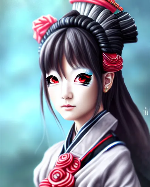 Image similar to a ultradetailed beautiful painting of a stylish japanese battle maid, by artferm, trending on artstation