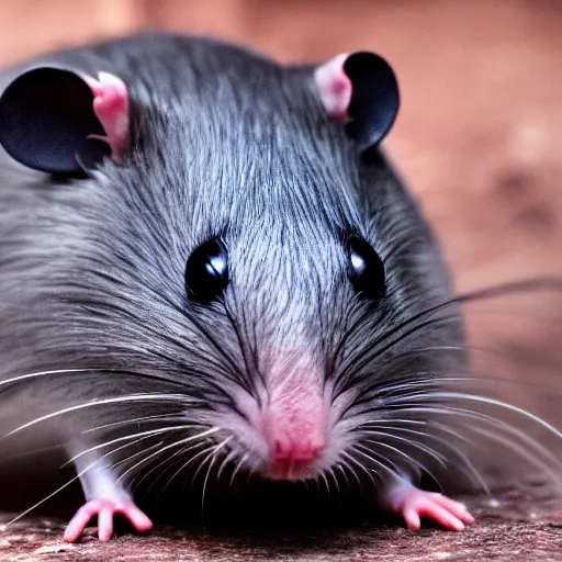 Image similar to 8 k uhd rats man, half, cursed, sewer, animals, bizzare, weird, endangered, highly details content