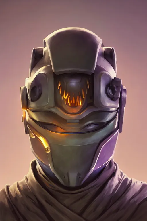 Image similar to epic mask helmet robot ninja portrait stylized as fornite style game design fanart by concept artist gervasio canda, behance hd by jesper ejsing, by rhads, makoto shinkai and lois van baarle, ilya kuvshinov, rossdraws global illumination radiating a glowing aura global illumination ray tracing hdr render in unreal engine 5