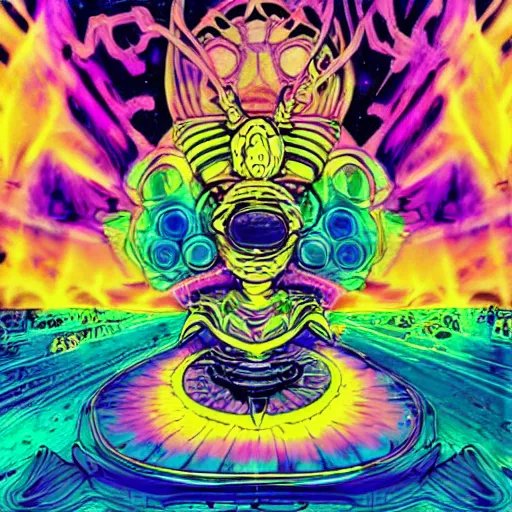 Image similar to Chronotrigger Zeal, psychedelic