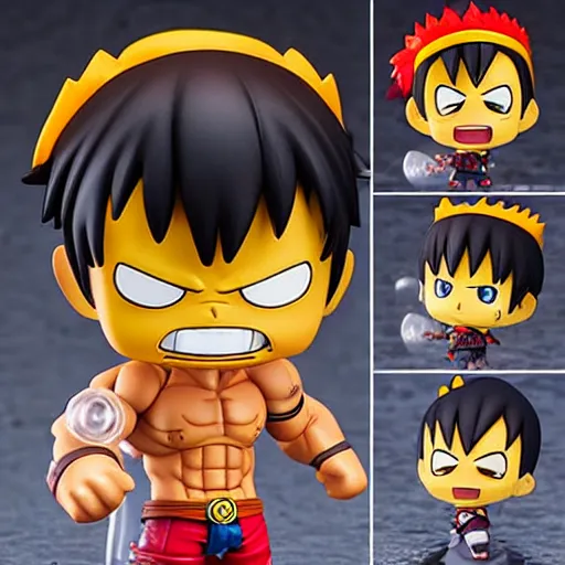 Image similar to nendoroid luffy Gear fourth