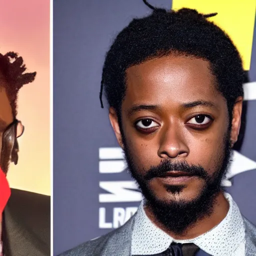 Image similar to lakeith stanfield as the joker