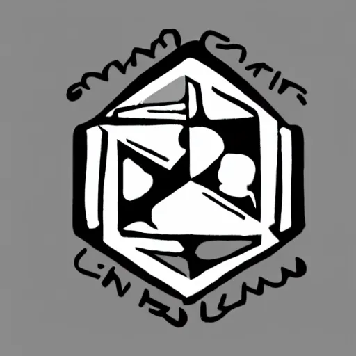 Prompt: scp. antimemetic. shipping logo