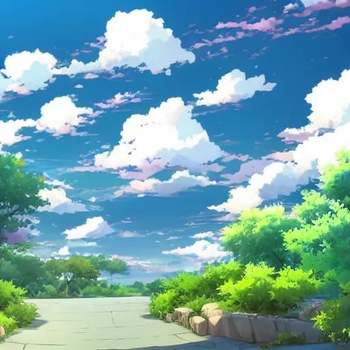Prompt: beautiful anime scenery