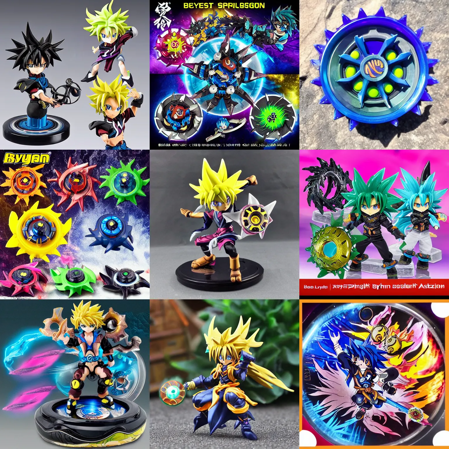 Prompt: Beyblade Burst Spryzen Spriggan Collection Storm Spriggan Legend Spriggan Spriggan Requiem Cho Z Spriggan World Spriggan, Hobbies & Toys, Toys & Games on Carousell