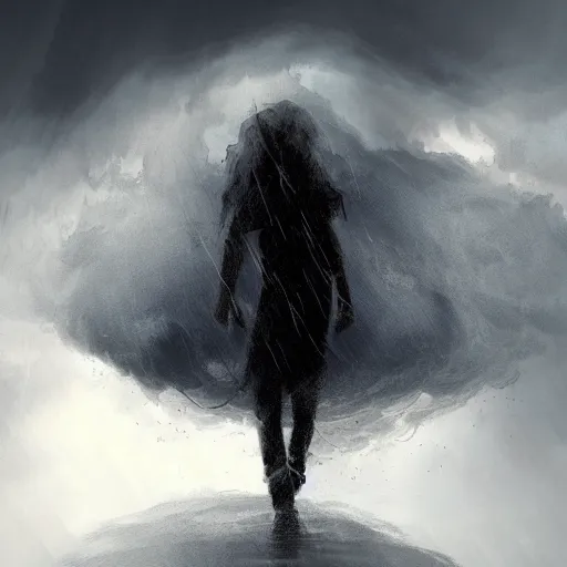 Image similar to i am the storm that is approaching, digital, concept art, epic,