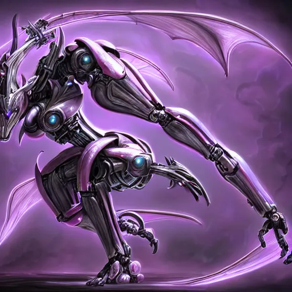 Prompt: extremely detailed mawshot of a giant beautiful stunning goddess anthropomorphic hot robot mecha female dragon, silver sharp streamlined armor, detailed hot maw, glowing Purple LED eyes, eating and swallowing a tiny woman as food, micro pov, vore art, dragon art, warframe fanart, Destiny fanart, macro art, furry art, furaffinity, DeviantArt, Eka's Portal, G6