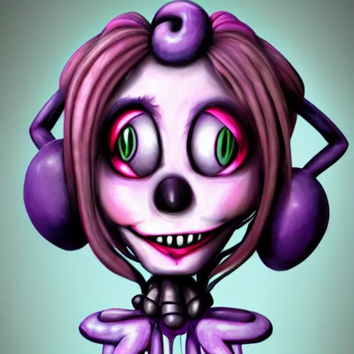 Prompt: realistic muffet art 4 k