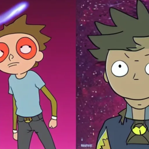 Image similar to Michael J Fox as Morty Smith