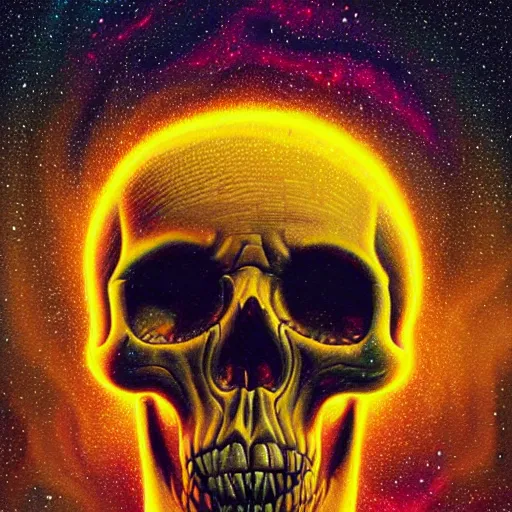 Image similar to ngc 3132 melting mysterious skull landscape by Casey Weldon, dan mumford 8k ultra high definition, upscaled, perfect composition , golden ratio, edge of the world, image credit nasa nat geo