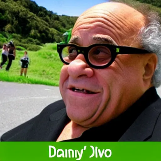 Image similar to danny DeVito as a kiwi!!