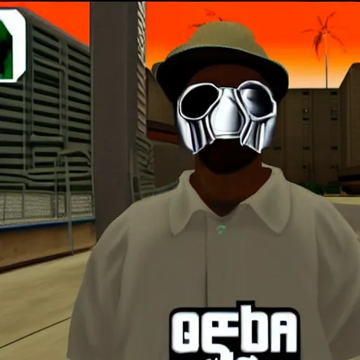 Image similar to MF DOOM in gta san andreas