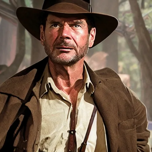 Image similar to Tom Sellek as Indiana Jones