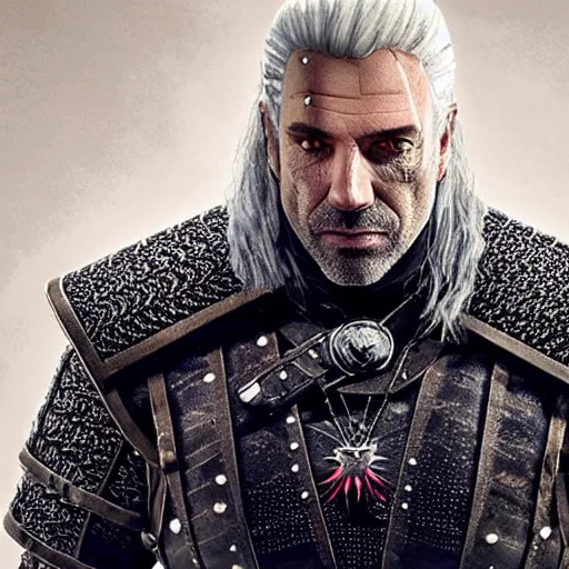 Image similar to Till Lindemann in the Witcher