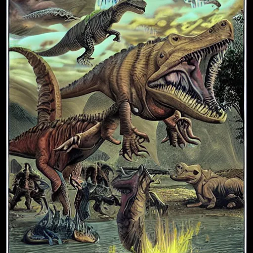 Image similar to the death of the dinosaurs