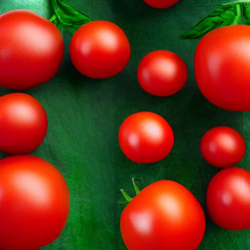Image similar to a three dimensional representation of a four dimensional tomato