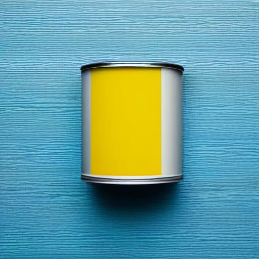 Image similar to can of paint, minimal, modern