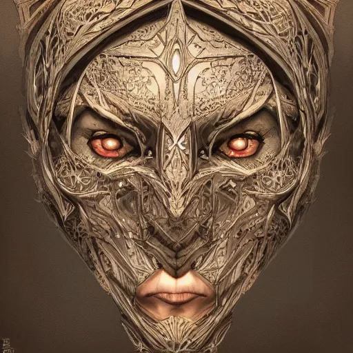 Image similar to an instrument, d & d, fantasy, intricate, elegant, symmetrical face, highly detailed, digital painting, artstation, concept art, smooth, sharp focus, illustration