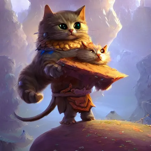 Prompt: super cute fantasy cat warrior 3D concept art by Gediminas Pranckevicius, ultra wide angle, glowing effect, beautiful detailed, face very realistic, Game Art, hyper detailed, no background, cartoon, cinematic, raytrace, Trend on artstation, C4D