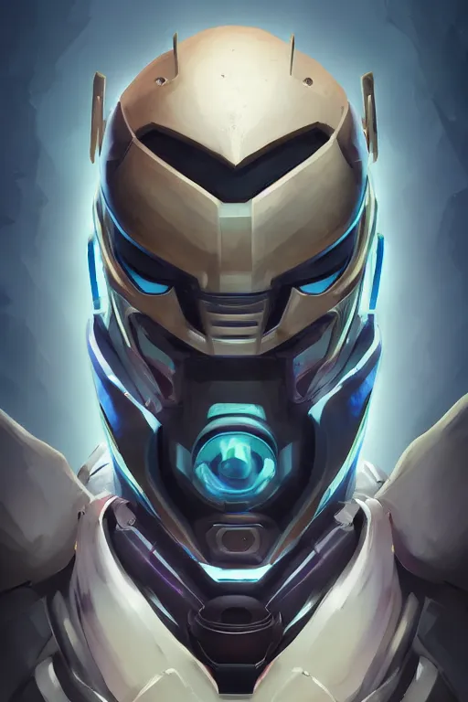 Image similar to epic mask helmet robot ninja portrait stylized as fornite style game design fanart by concept artist gervasio canda, behance hd by jesper ejsing, by rhads, makoto shinkai and lois van baarle, ilya kuvshinov, rossdraws global illumination radiating a glowing aura global illumination ray tracing hdr render in unreal engine 5