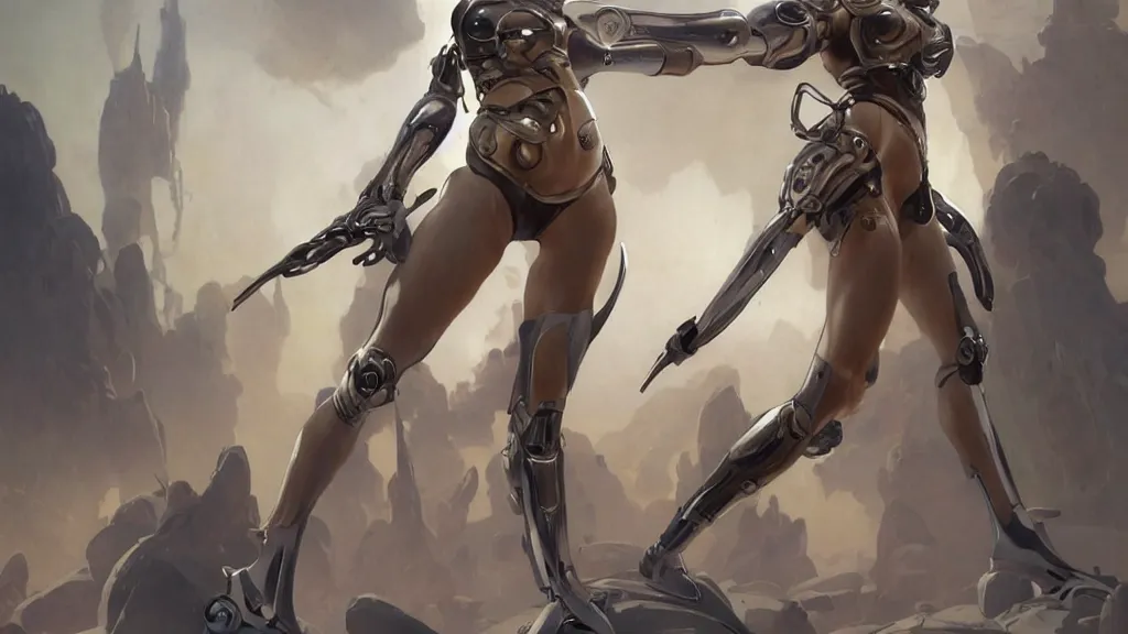 Image similar to modern elegant female cyborg greek goddess, futuristic goggles, space opera, feminine, powerful, beautiful, upper body, muscular, armour, highly detailed, digital painting, ghibli animated film, volumetric lighting, octane render artstation, concept art, smooth, sharp focus, illustration, by gaston bussiere, mucha, gerome, craig mullins, greg rutkowski, john singer sargent