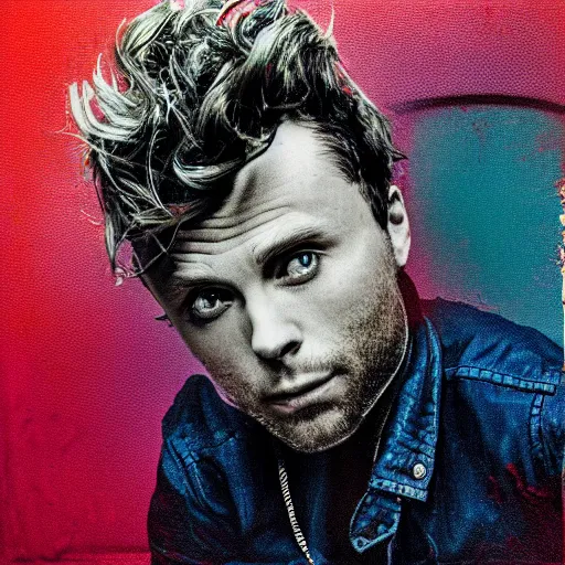 Image similar to mikky ekko in the style of andrews, esao