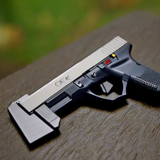 Image similar to origami glock 17