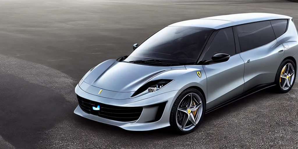 Image similar to “2022 Ferrari Minivan”