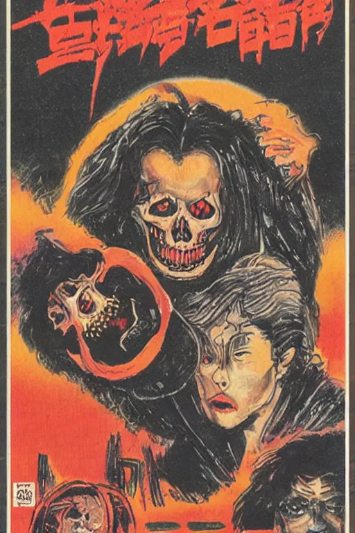 Image similar to faces of death omnibus japanese vhs tape cover art