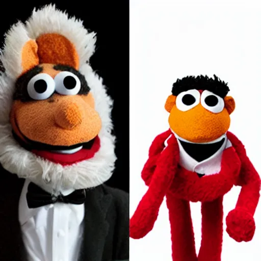 Image similar to rishi sunak as a muppet