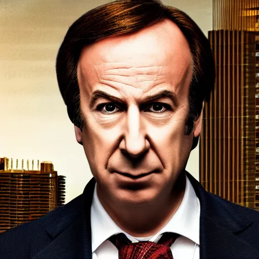 Image similar to saul goodman as johnny depps lawer, 4k, high detail, high-resolution photograph, professional photography, ultra-detail