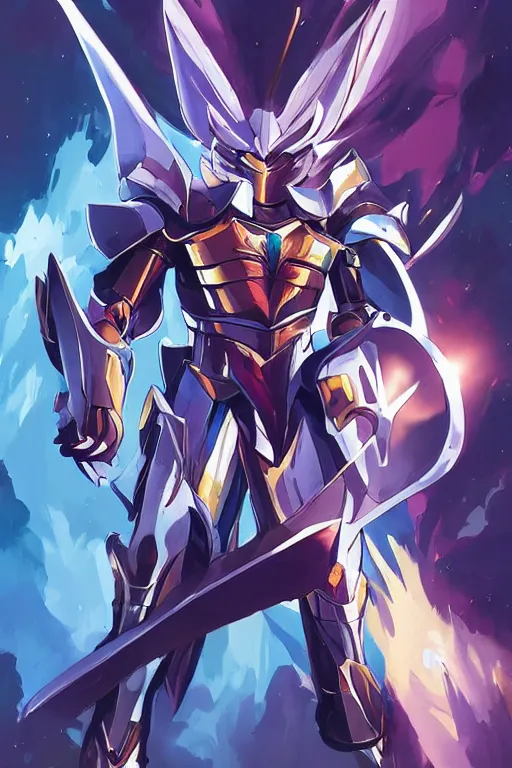 Image similar to 3 d 2 0 2 2 knights of the zodiac saint seiya battle for sanctuary hero suit armor comics mask minimalist, behance hd by jesper ejsing, by rhads, makoto shinkai and lois van baarle, ilya kuvshinov, rossdraws global illumination