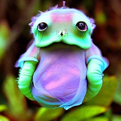 Image similar to dreamy realistic fairy tardigrade