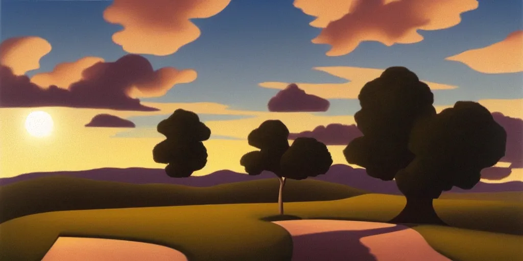 Image similar to hat, summer evening, kenton nelson