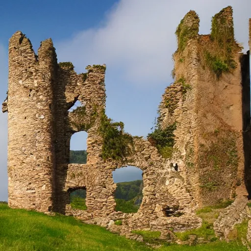 Image similar to castle ruins scenic