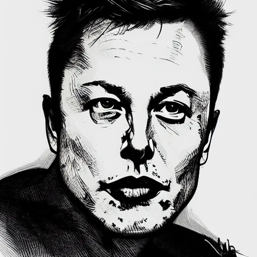 How to Draw Elon Musk step by step  Drawing Buzz  YouTube