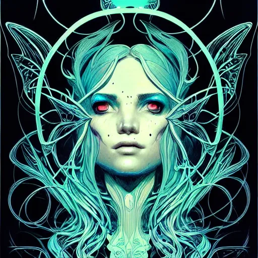 Image similar to ! dream medium portrait top light, by killian eng and joe fenton and martin deschambault and conrad roset, inspired by machine faery, etching, fine, sharp high detail,